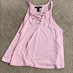 Forever 21 Child XS Light Pink Tank Top